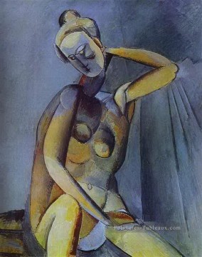  nude Galerie - Nue 1909 abstrait